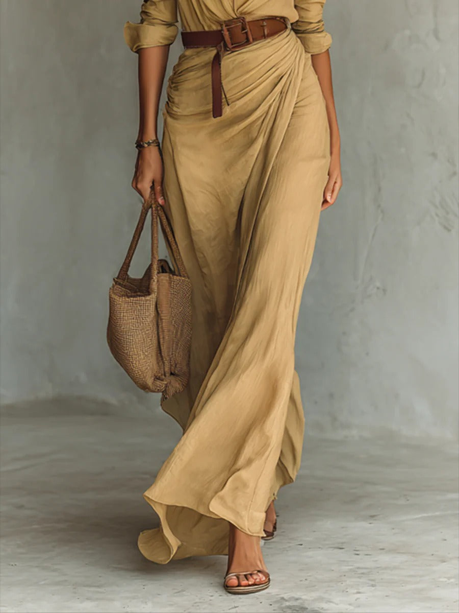 Beatrice Charming Belted Dress