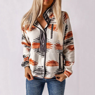 Vera Stylish Button-Up Jacket